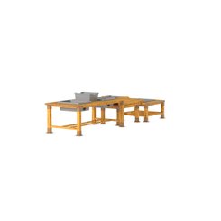 Mobilier - Mobilier extérieur - Set de 3 tables d'eau en plein air