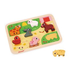 Jeux - Jeux Éducatifs et Puzzle - Puzzle 7 pièces - les animaux de la ferme