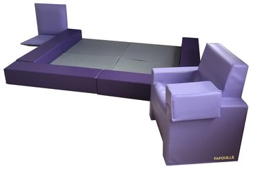 Mobilier - Espace bébé et rassemblement - Coin bébé sur mesure modulable
