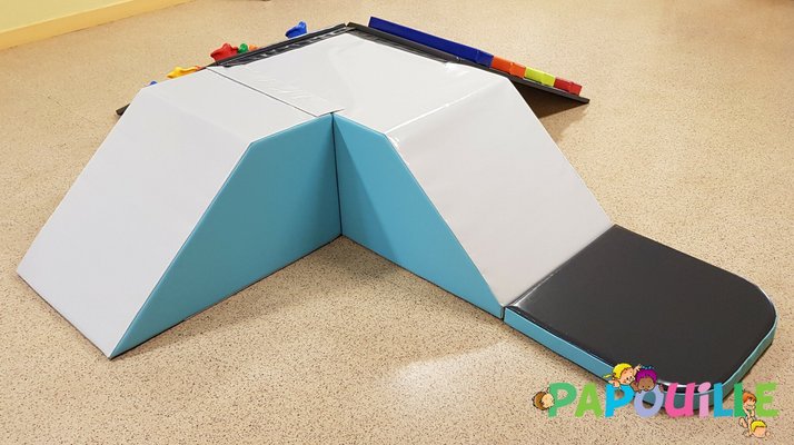 Motricité - Parcours de Motricité Maternelle - Parcours de motricité 4 en 1