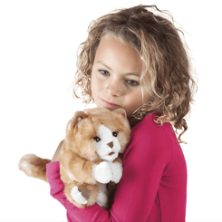 Jeux - Marionnettes, Théâtre  - Marionnette - Chat tigré