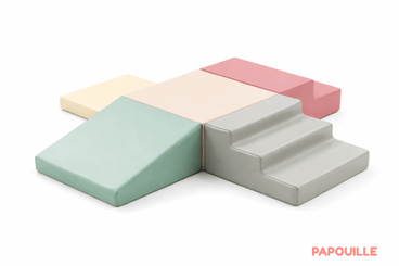 Motricité - Parcours de Motricité Crèche - Parcours de motricité - 5 pièces - H 20 cm