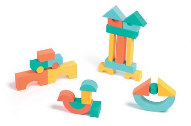Jouets - Jouets à Empiler ou à Encastrer - Bloc de construction mousse - enfant