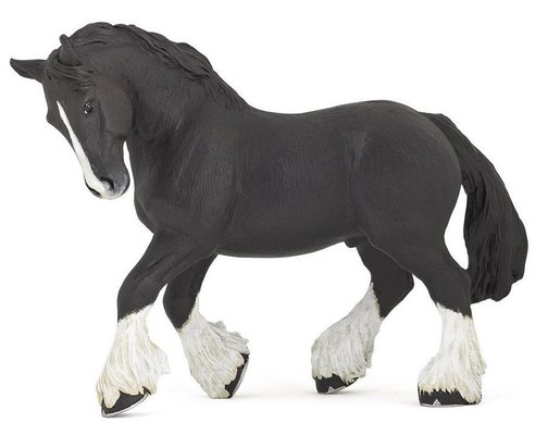 Jouets - Figurines - Etalon shire noir