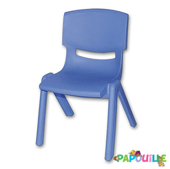 Mobilier - Chaise & fauteuil pour crèche - Chaise enfant monobloc t3 bleu