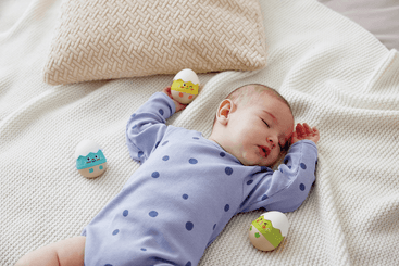 Jouets - Hochets et Jouets Sensoriels - Set de 3 hochets poussins