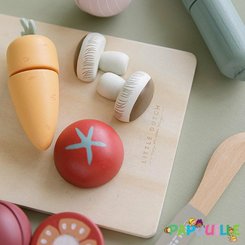 Jouets - Jouets d'Imitation et d'Imagination - Légumes à découper en bois