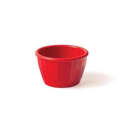 Repas - Raviers, Coupelles et boite de conservation - Coupe à compote en mélamine rouge