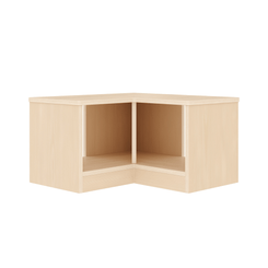 Mobilier - Banc vestiaire & Porte Manteaux - Banc vestiaire d'angle 2 casiers - Lana