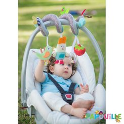 Puériculture - Coussin, Housse et accessoires pour Chaises, Transats - Spirale d'activités bébé pour voyage