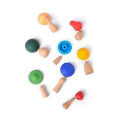 Jouets - Jouets à Empiler ou à Encastrer - Champignons à empiler - Little L