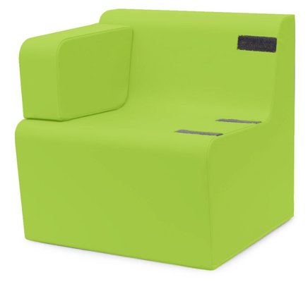 Puériculture - Fauteuils, coussins et accessoires d'allaitement - Fauteuil individuel allaitement 1 accoudoir vert pastel
