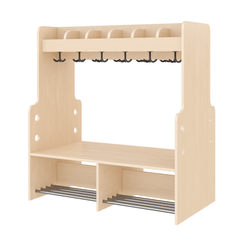 Mobilier - Banc vestiaire & Porte Manteaux - Vestiaire 16 rangements - Léonie