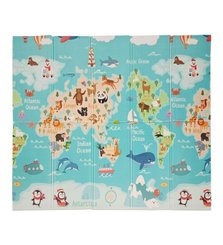 Motricité - Tapis de motricité bébé et enfant - Tapis de jeu pliable XXL - réversible Mundopark