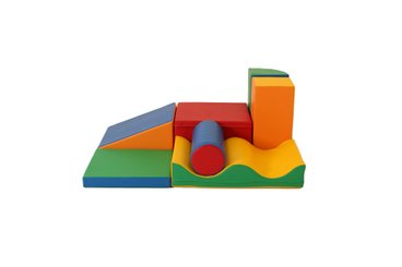 Motricité - Parcours de Motricité Crèche - Parcours en mousse aventure 7 pièces