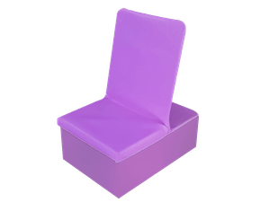 Mobilier - Tabouret et Assise au sol - Siège au sol avec rehausseur amovible Parme