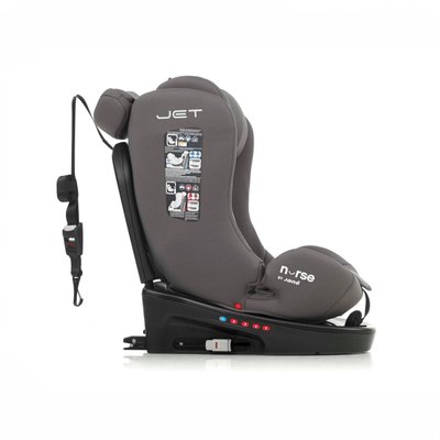 Puériculture - Siège Auto bébé et Réhausseur - Siège auto Jet isofix - 40-150 cm - GP 0/1/2/3 - Gris