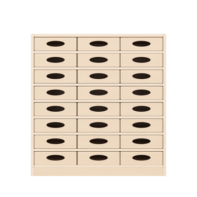 Mobilier - Meuble de rangement scolaire - Meuble de rangement 24 bacs - Nala