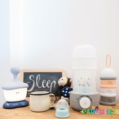 Repas - Chauffe biberon et stérilisation - Baby milk second grey : chauffe biberon vapeur