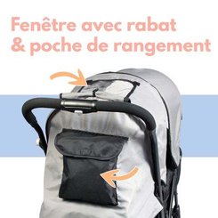 Puériculture - Poussette - Poussette double bébé légère compacte