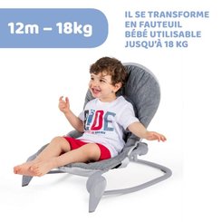 Puériculture - Transat Bébé, Balancelle Bébé - Transat evolutif balancelle hoopla