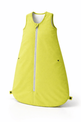 Couchage - Turbulette, Gigoteuse - Gigoteuse été jersey doublé éponge 90x110 cm - Vert lime