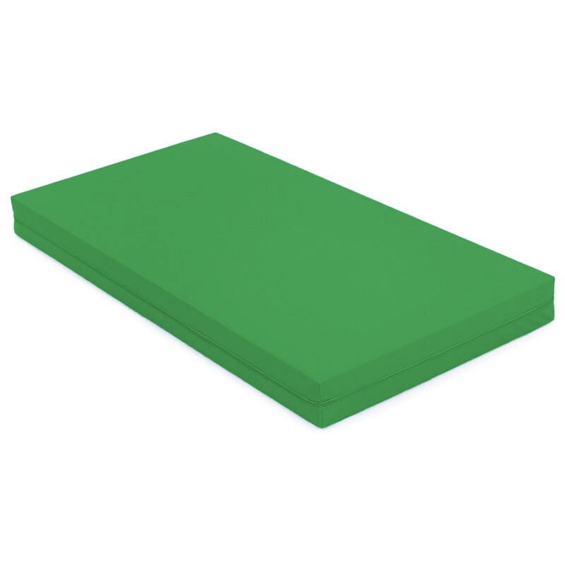Matelas en tissu lavable 60 x 120 confort 10cm vert