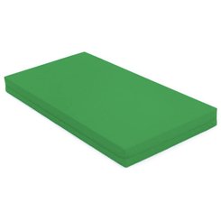 Couchage - Matelas Enfant, Plan incliné et Literie Bébé - Lot de 5 matelas en tissu lavable 60 x 120 vert