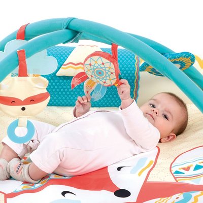 Jouets - Tapis et Jeux d'Éveil, Portiques d'Activité - Tapis d 'éveil avec arche de jeux les indiens