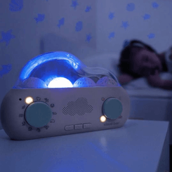 Couchage - Mobile de Lit Bébé et Veilleuse - Veilleuse sonore "Ma Première Boîte à Rêves"