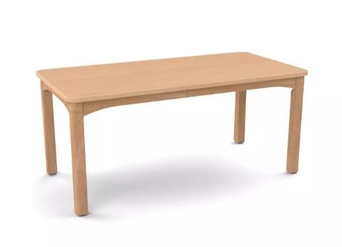 Table 120 x 80 cm T4 - Naturel