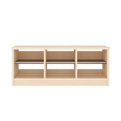Mobilier - Banc vestiaire & Porte Manteaux - Banc vestiaire 6 casiers 90x33x35cm - Nami