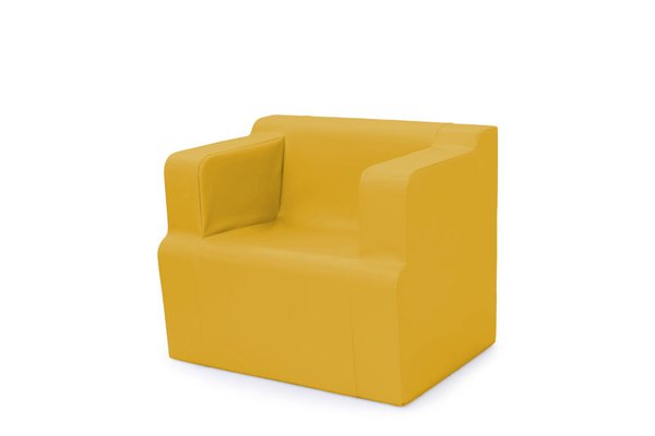 Puériculture - Fauteuils, coussins et accessoires d'allaitement - Fauteuil individuel allaitement 2 accoudoirs jaune