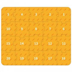 Jouets - Jeux de Construction - blocs à empiler 100 pièces + Puzzle la ville