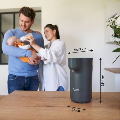 Repas - Chauffe biberon et stérilisation - Préparateur de biberon - Milky Now