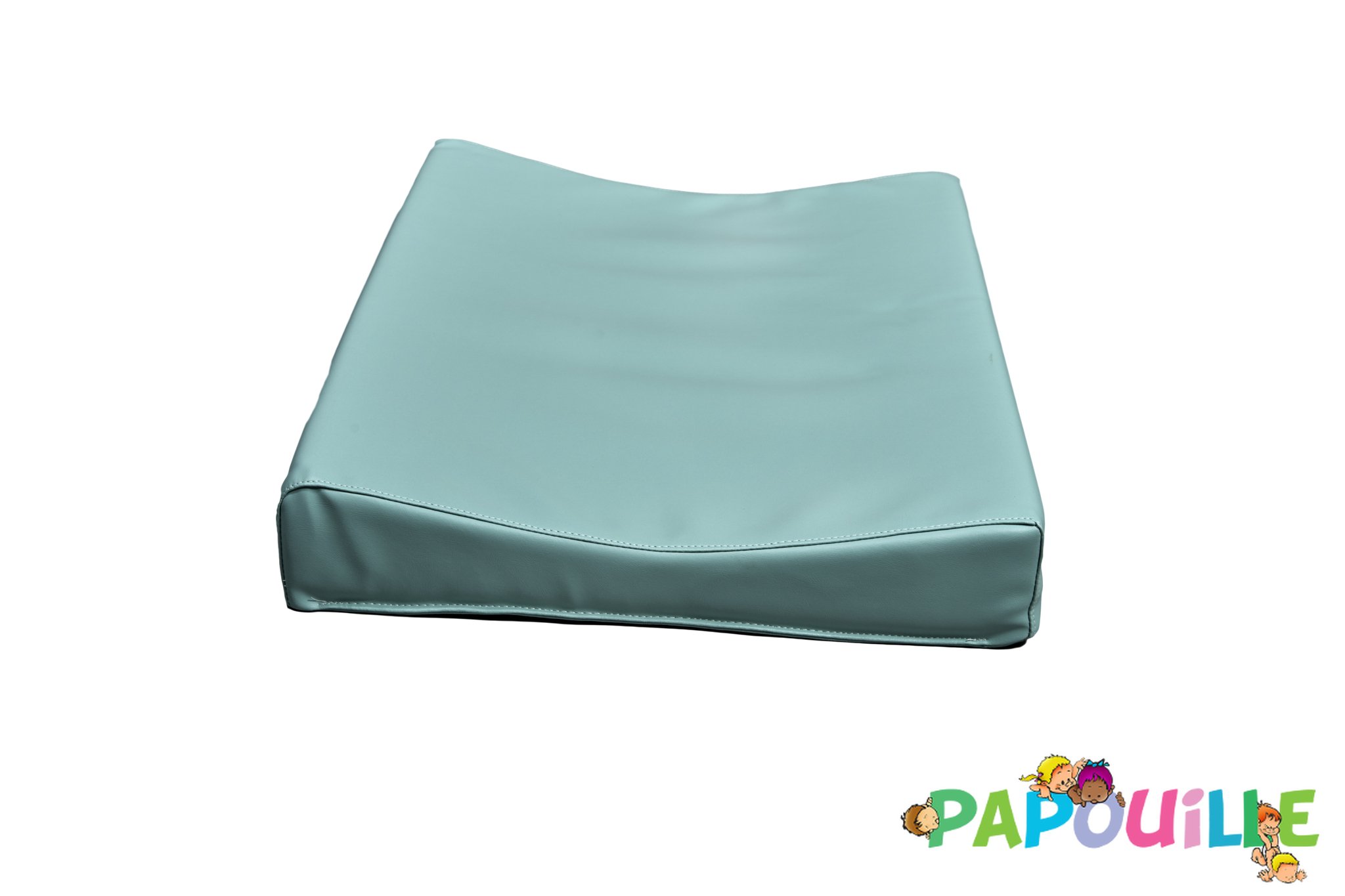 Matelas à langer incurvé galbé 50 x 70 cm en mousse pvc malouine