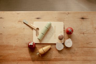 Jouets - Jouets d'Imitation et d'Imagination - Légumes à découper en bois