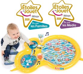 Jouets - Tapis et Jeux d'Éveil, Portiques d'Activité - Tapis d'eveil aquatique Jaune