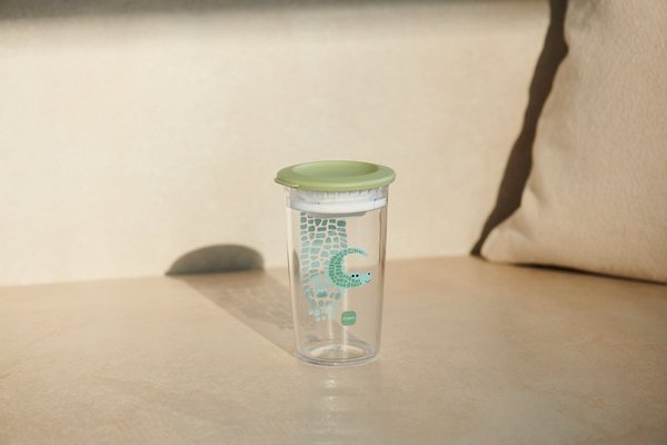 Repas - Verre et Gobelets Enfants - Verre d'apprentissage 360° - 290 ml - MAM