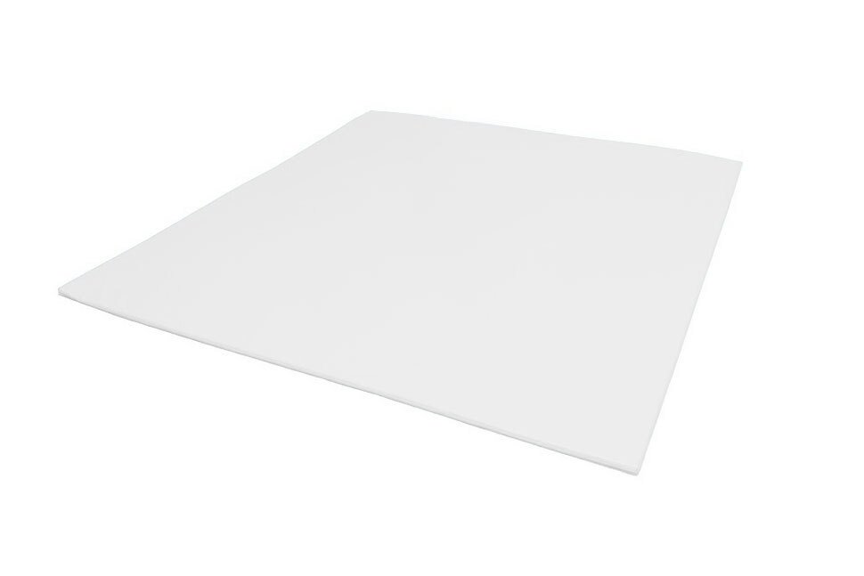 Tapis aire d'évolution en mousse pvc 120x150x2cm blanc