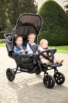 Puériculture - Poussette - Poussette triple - compact - childhome