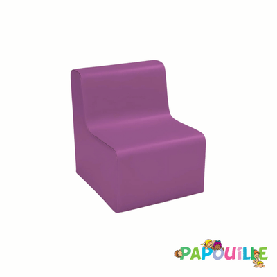 Mobilier - Meuble en mousse et Pouf - Chauffeuse droite hauteur 25cm groix