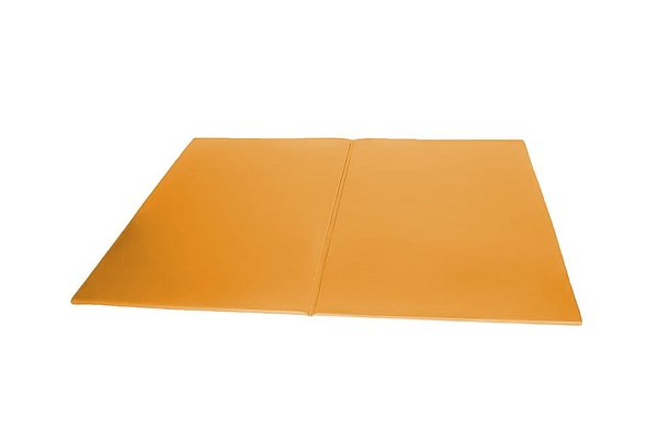 Motricité - Tapis de motricité bébé et enfant - Tapis d'évolution en mousse pvc pliant 200x150x2cm Orange