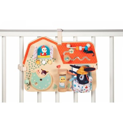 Jouets - Jouets Multi-Activités - Panneau d'activités bois la ferme