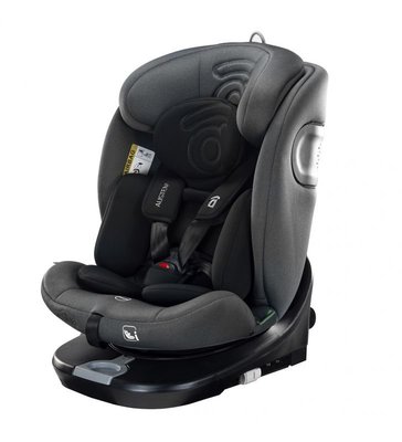 Puériculture - Siège Auto bébé et Réhausseur - Siège auto rotatif isofix gris 360º - 40 cm à 150 cm - GP  0/1/2/3