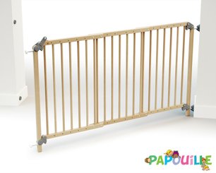 Médical et Prévention - Barrières de Sécurité Enfant - Barriere de securite 73-152cm naturel