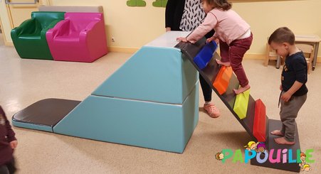 Motricité - Parcours de Motricité Maternelle - Parcours de motricité 4 en 1