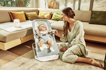 Puériculture - Transat Bébé, Balancelle Bébé - DE // Transat ergonomique jane baluu étoiles