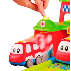 Jouets - Garages, Voitures et Circuits pour Enfant - Centre d'intervention et véhicules spécial petit