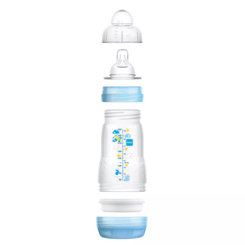 Repas - Biberons Classic et Large - MAM Biberon Easy Start / Anti-Colique - 160ml - Sable - Tétine Débit 1